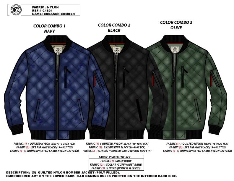 C-LO 456 SPORTSWEAR 2 C-Lo 456 Product Development - Tech Packs