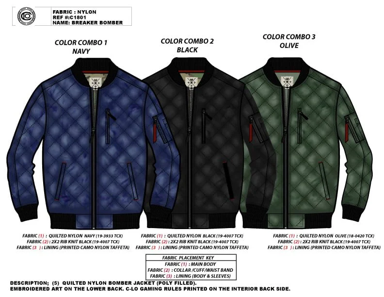 C-LO 456 SPORTSWEAR 2 C-Lo 456 Product Development - Tech Packs